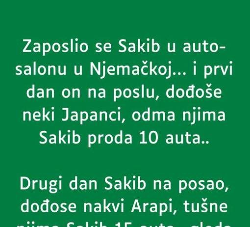 U Njemačkoj je Sakib nedavno postao član jednog auto salona - featured image